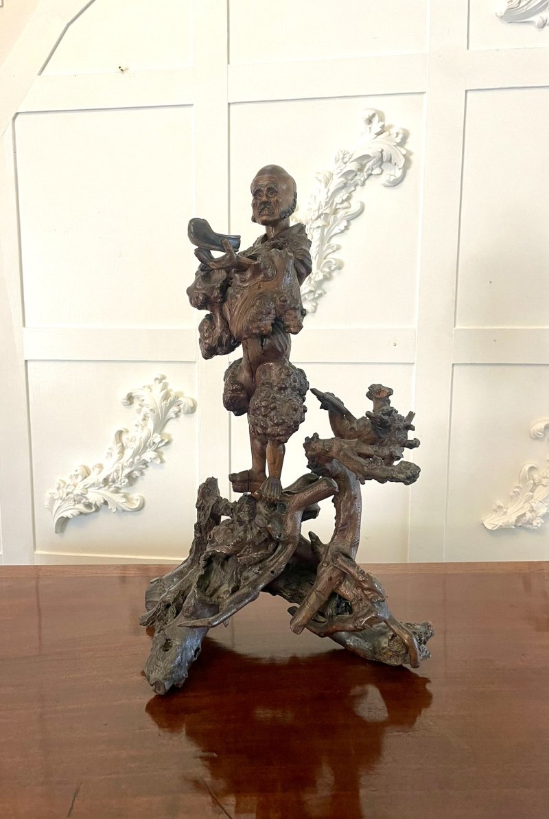 Antique 19th Century Chinese Root Carving